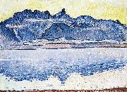 Stockhornkette mit Thunersee Ferdinand Hodler